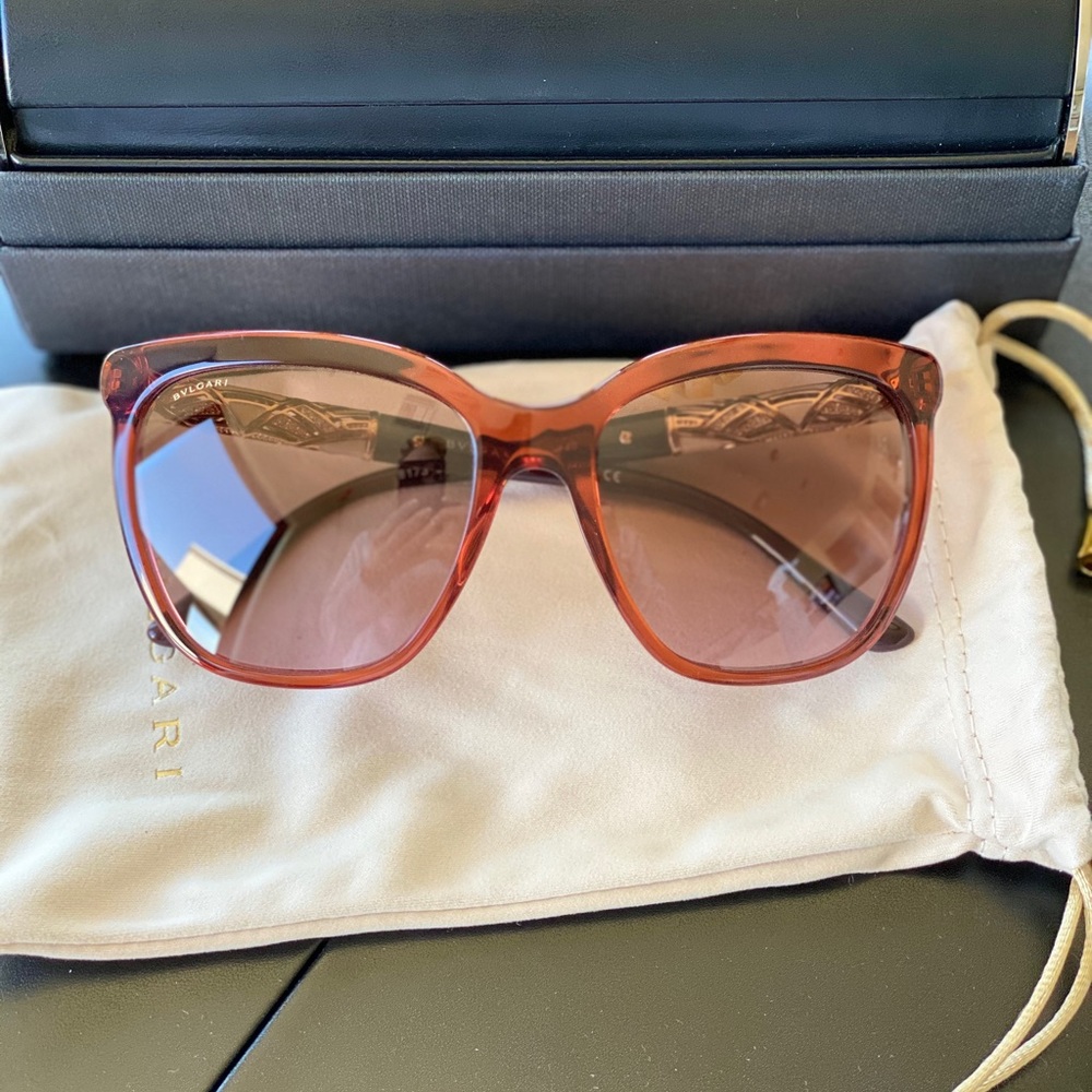 NEW Bvlgari 8173B brown women’s sunglasses